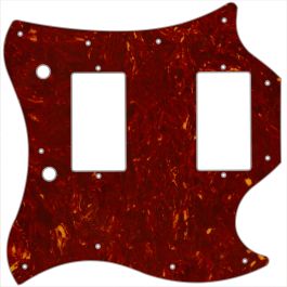 Tortoise Red - SG Standard - Custom Pickguards