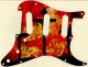 Abstract 3 Crosses - SSS Hendrix Voodoo Strat