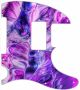 Abstract Purple - 8 Hole H Tele