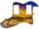 Abstract Sunset - '72 ReIssue Thinline Tele