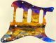 Abstract Sunset - HSS Shawbucker Elite Strat