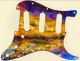 Abstract Sunset - SSS Hendrix Voodoo Strat