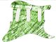 Abstract Stripes Green