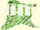 Abstract Stripes Green