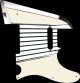 Aged White Tailguard