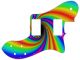 Background Rainbow - Vintera '70s Tele Deluxe