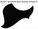 Black - Songwriter Pickguard 
