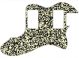Blotched Black on Cream - Vintera '70s Tele Thinline