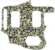 Blotched Black on Cream - Vintera '60s Jaguar HH
