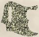 Blotched Black on Cream