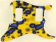 Blue Blotch on Yellow