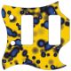 Blue Blotch on Yellow