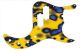 Blue Blotch on Yellow