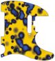 Blue Blotch on Yellow - American Elite Tele