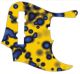 Blue Blotch on Yellow