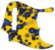 Blue Blotch on Yellow