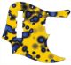 Blue Blotch on Yellow