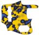 Blue Blotch on Yellow