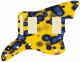 Blue Blotch on Yellow