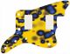 Blue Blotch on Yellow
