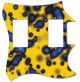 Blue Blotch on Yellow