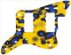 Blue Blotch on Yellow
