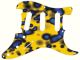 Blue Blotch on Yellow