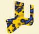 Blue Blotch on Yellow