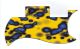 Blue Blotch on Yellow