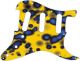 Blue Blotch on Yellow - Vintera '60s Strat
