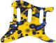 Blue Blotch on Yellow