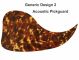 Generic Design 2 Acoustic - Brown Camo Tortoise Pickguard