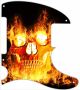 Burning Skull - Tele Esquire