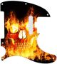Burning Skull - American Elite Tele