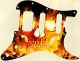 Burning Skull - HSS Shawbucker Elite Strat