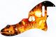 Burning Skull