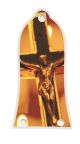 Candle Lit Crucifix
