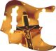 Candle Lit Crucifix