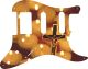 Candle Lit Crucifix