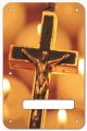 Candle Lit Crucifix