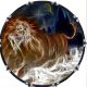 Cat Neon Lion