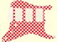 Checker Red White