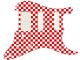 Checker Red White