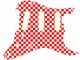 Checker Red White