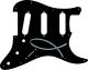 Christian Fish Black - Vintera '60s Strat