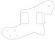 Clear Transparent - Vintera '70s Tele Custom