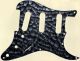 Cracked Black - SSS 8 Hole Strat