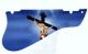 Crucifix Blue