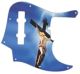 Crucifix Blue