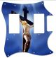 Crucifix Blue